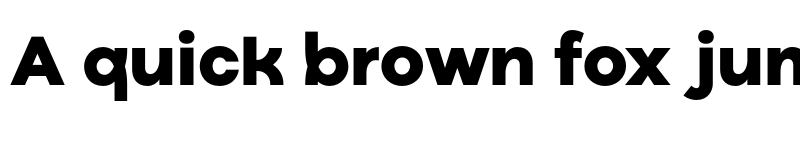 Preview of FONTSPRING DEMO - Ryker Black Bold font