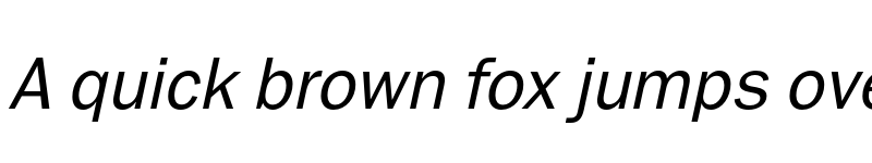 Preview of FONTSPRING DEMO - Ryman Gothic Pro Book Italic font