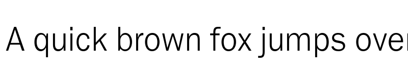 Preview of FONTSPRING DEMO - Ryman Gothic Pro Thin Regular font