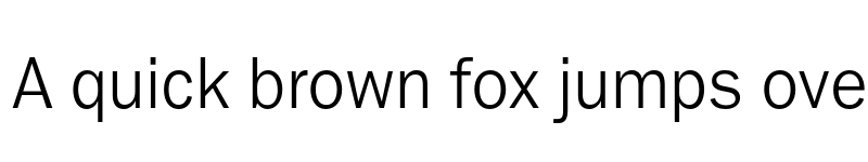 Preview of FONTSPRING DEMO - Ryman Gothic Pro UltraLight Regular font