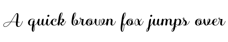 Preview of FONTSPRING DEMO - Sabores Script Bold Italic Regular font