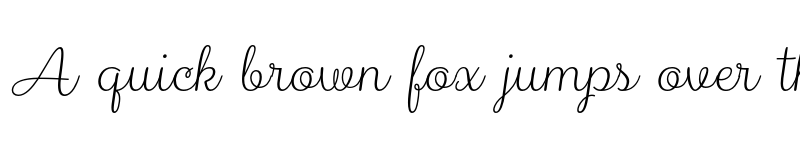 Preview of FONTSPRING DEMO - Sabores Script Light Italic Regular font