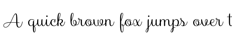 Preview of FONTSPRING DEMO - Sabores Script Regular font