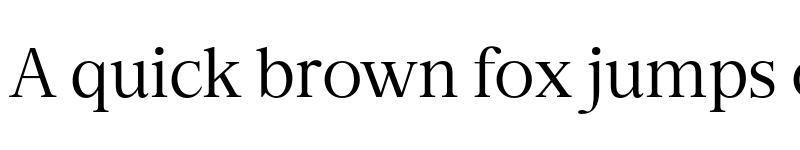 Preview of FONTSPRING DEMO - Sagitha Serif Regular font