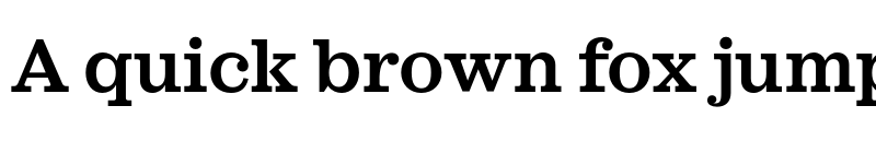 Preview of FONTSPRING DEMO - Sagona SemiBold Regular font