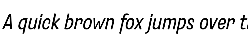 Preview of FONTSPRING DEMO - Salad Italic font