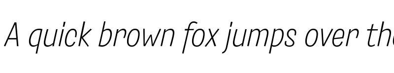 Preview of FONTSPRING DEMO - Salad Light Italic font