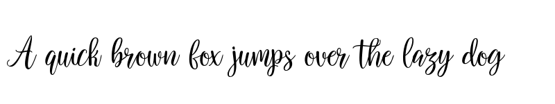 Preview of FONTSPRING DEMO - Salbatora Script Regular font