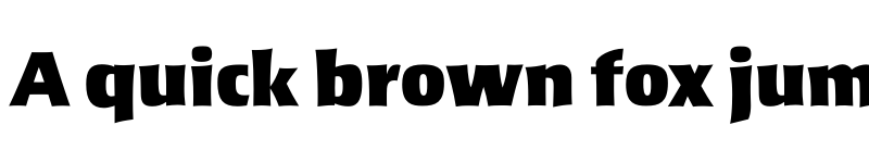 Preview of FONTSPRING DEMO - Salden Black Regular font