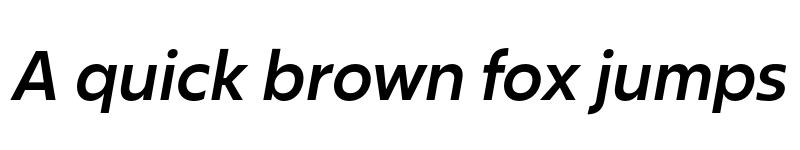 Preview of FONTSPRING DEMO - Salin Md Italic font