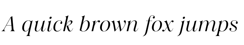 Preview of FONTSPRING DEMO - Salina Swashes Book Italic Regular font