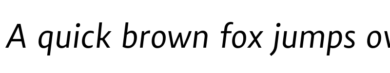 Preview of FONTSPRING DEMO - Salom Sans Italic font