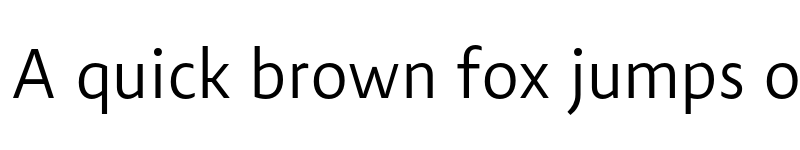 Preview of FONTSPRING DEMO - Salom Sans Light Regular font