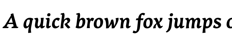 Preview of FONTSPRING DEMO - Salom Semibold Italic font