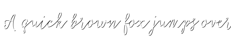 Preview of FONTSPRING DEMO - Salt and Spices Mono BoldShadow BoldShadow font