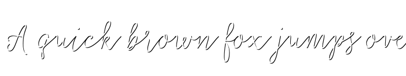 Preview of FONTSPRING DEMO - Salt and Spices Mono Shadow Shadow font