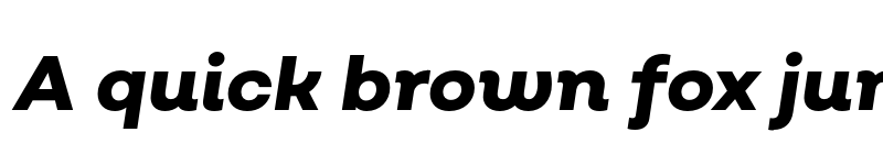 Preview of FONTSPRING DEMO - Salvatore Roman ExBold Italic Regular font