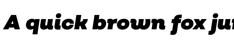 Preview of FONTSPRING DEMO - Salvatore Roman UltraBlack It Regular font
