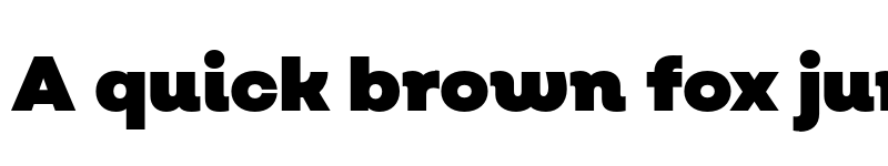 Preview of FONTSPRING DEMO - Salvatore Roman UltraBlack Regular font