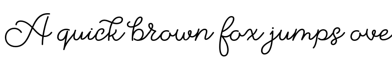 Preview of FONTSPRING DEMO - Salve Script3 Bold Regular font