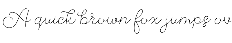 Preview of FONTSPRING DEMO - Salve Script3 Regular font