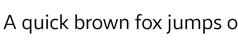 Preview of FONTSPRING DEMO - Sana Sans Regular font