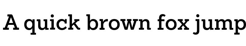 Preview of FONTSPRING DEMO - Sanchez Semibold Regular font