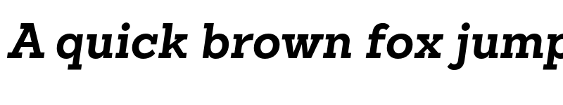 Preview of FONTSPRING DEMO - Sanchez Slab Bold Bold font