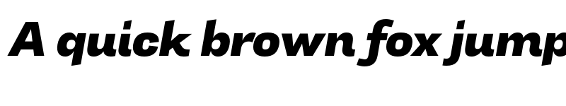 Preview of FONTSPRING DEMO - Sans Hv It Italic font