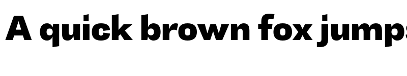 Preview of FONTSPRING DEMO - Sans Hv Regular font