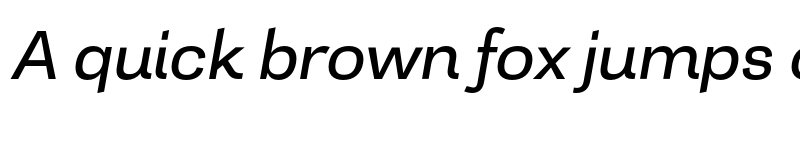 Preview of FONTSPRING DEMO - Sans It Italic font