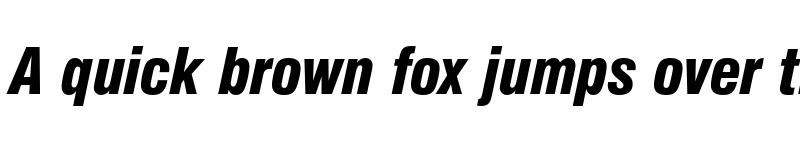 Preview of FONTSPRING DEMO - Sans Pro Cd Black Italic font