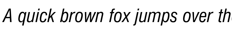 Preview of FONTSPRING DEMO - Sans Pro Cd Italic font