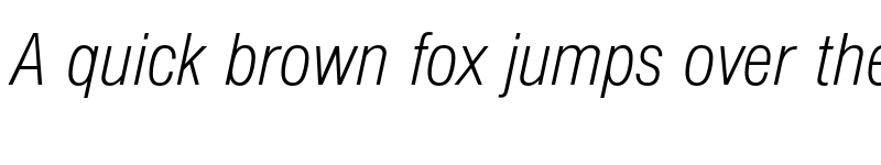 Preview of FONTSPRING DEMO - Sans Pro Cd Light Italic font