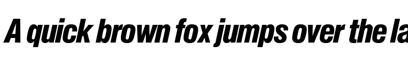 Preview of FONTSPRING DEMO - Sans Pro Cd Poster Black Italic font