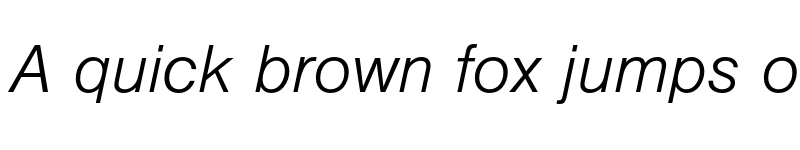 Preview of FONTSPRING DEMO - Sans Pro Light Italic font