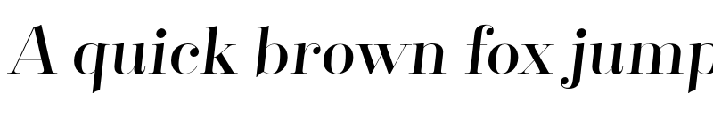 Preview of FONTSPRING DEMO - Santis Italic font