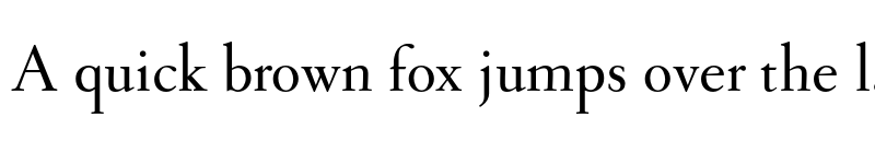 Preview of FONTSPRING DEMO - Sarabande Regular font