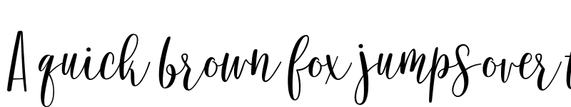 Preview of FONTSPRING DEMO - Sarinah Script Regular font