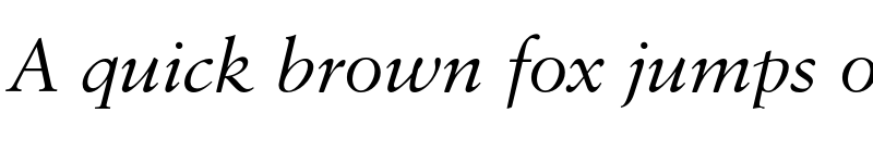 Preview of FONTSPRING DEMO - Savoy Italic font