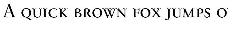 Preview of FONTSPRING DEMO - Savoy Pro Caps Regular font