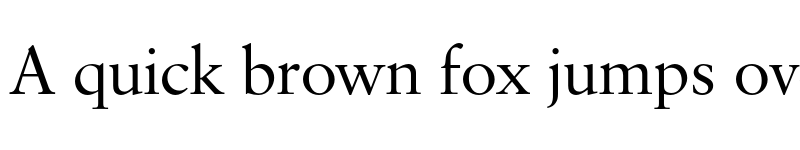 Preview of FONTSPRING DEMO - Savoy Pro Regular font