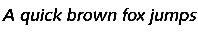 Preview of FONTSPRING DEMO - Saxony Serial Medium Italic font