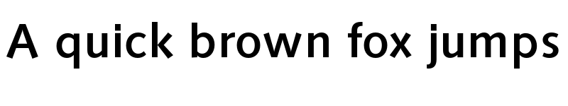 Preview of FONTSPRING DEMO - Saxony Serial Medium Regular font
