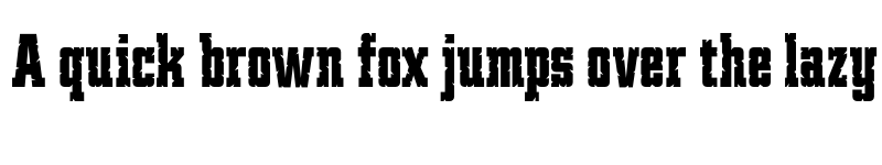 Preview of FONTSPRING DEMO - SB Atletico Distressed Regular font