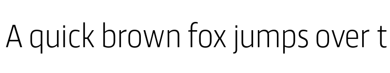 Preview of FONTSPRING DEMO - Scansky Condensed ExtraLight Regular font