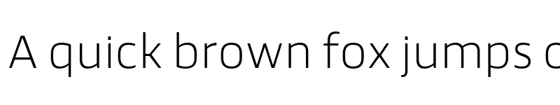 Preview of FONTSPRING DEMO - Scansky ExtraLight Regular font