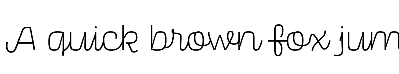 Preview of FONTSPRING DEMO - Scarlet Script Light Regular font