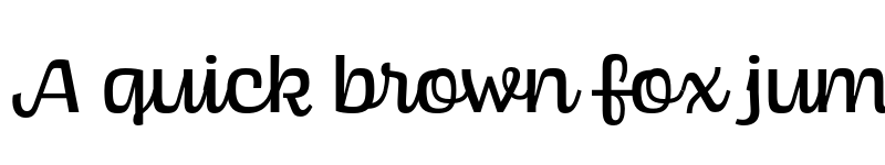 Preview of FONTSPRING DEMO - Scarlet Script Medium Regular font