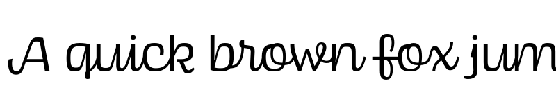 Preview of FONTSPRING DEMO - Scarlet Script Regular Regular font